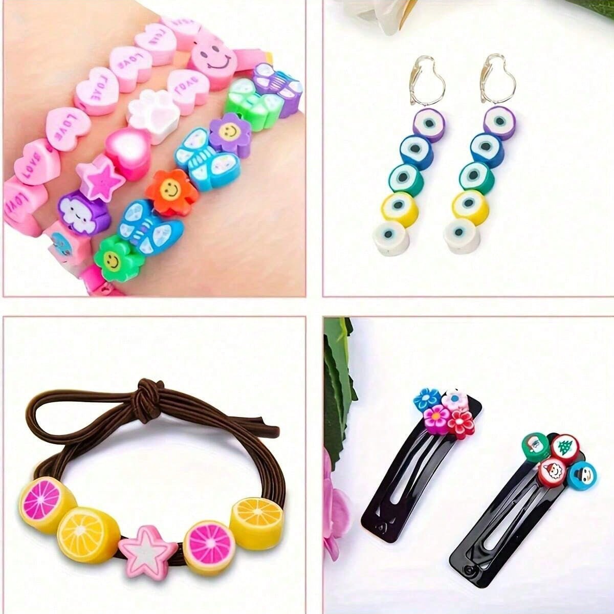 1450/1200/250pcs Polymer Clay  - Jewelry Making Basics ulasan dan harga