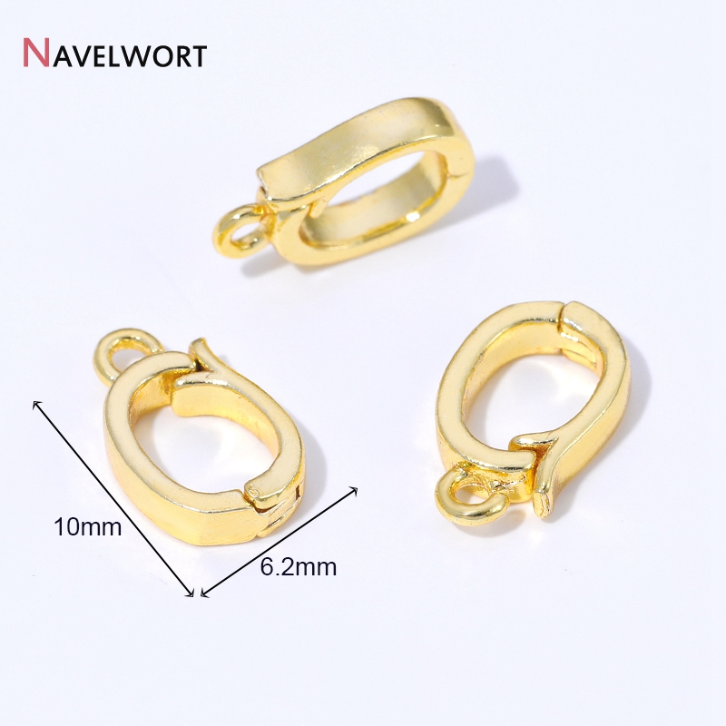 14K/18K Gold Plated Brass Meta - Jewelry Making Parts ulasan dan harga