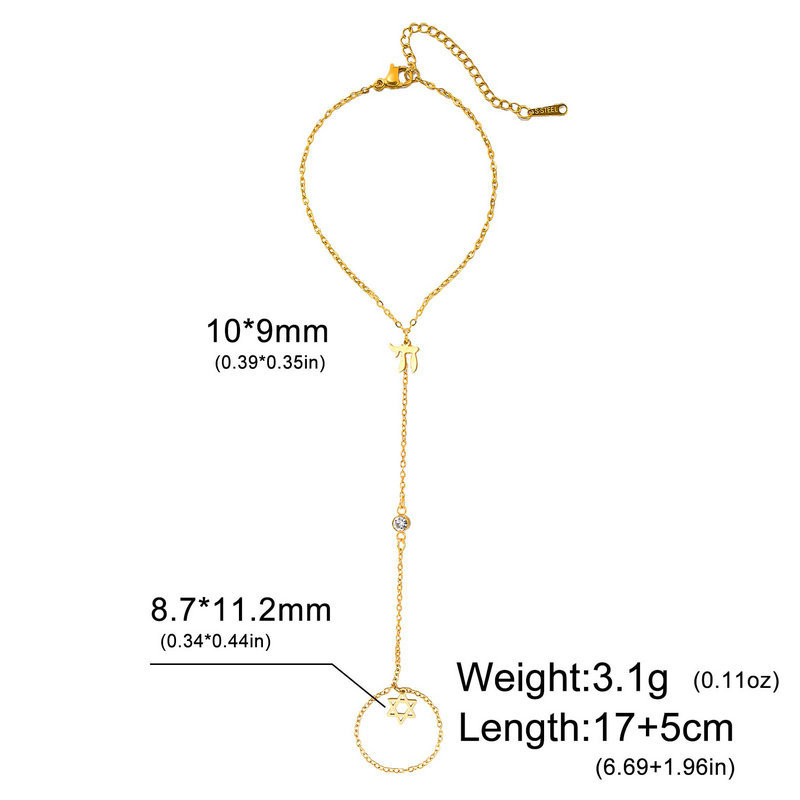 Jewish Star of David Hebrew Le - Jewelry Making Jewelry ulasan dan harga