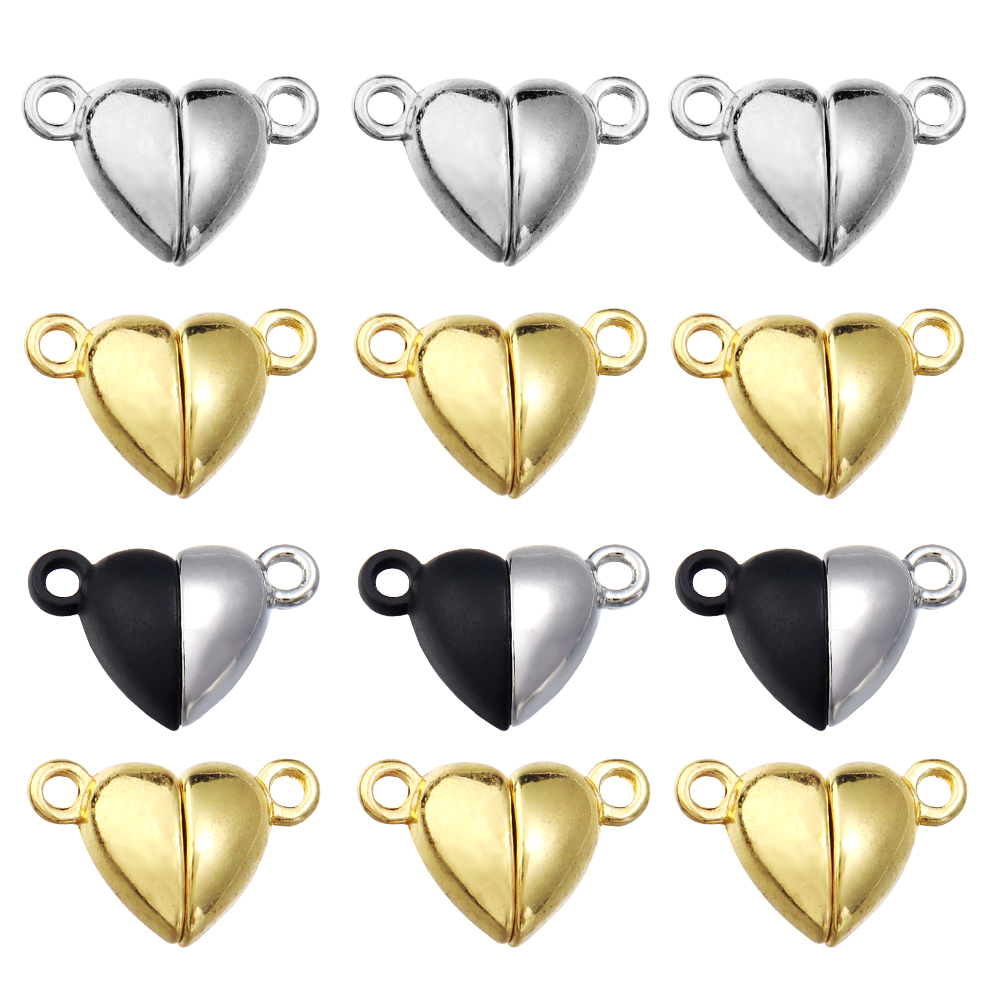 5pcs/Lot Alloy Love Heart Shap - Jewelry Making Parts ulasan dan harga