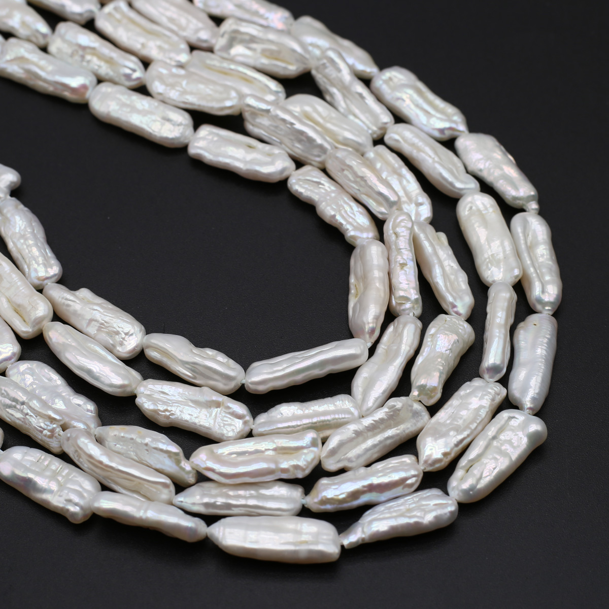 Irregular Shape Natural Freshw - Seed Bead Tube ulasan dan harga