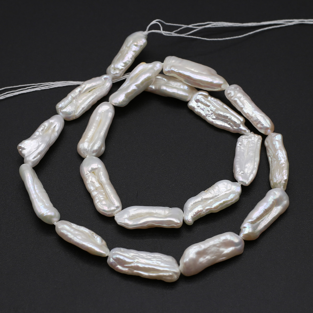 Irregular Shape Natural Freshw - Seed Bead Tube ulasan dan harga