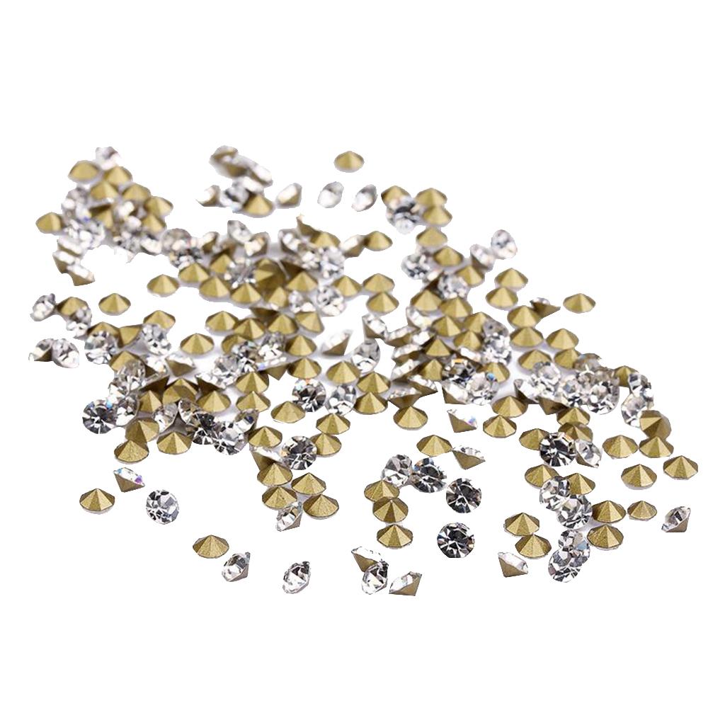 Rhinestone Beads Glass Gems Je - Jewelry Making Using Beads ulasan dan harga