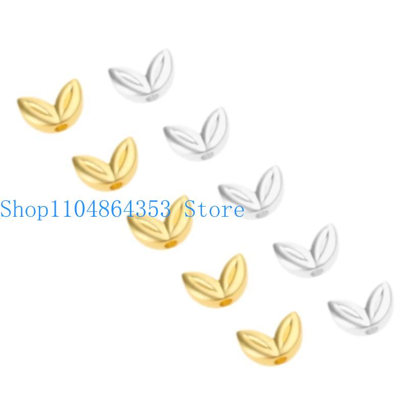 20Pcs Double Hole Spacer Beads - Jewelry Making Using Beads ulasan dan harga