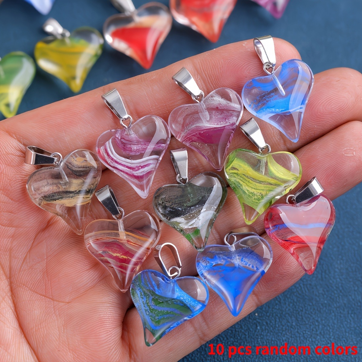 10pcs-shaped glass crystal pen - Jewelry Making The Well ulasan dan harga