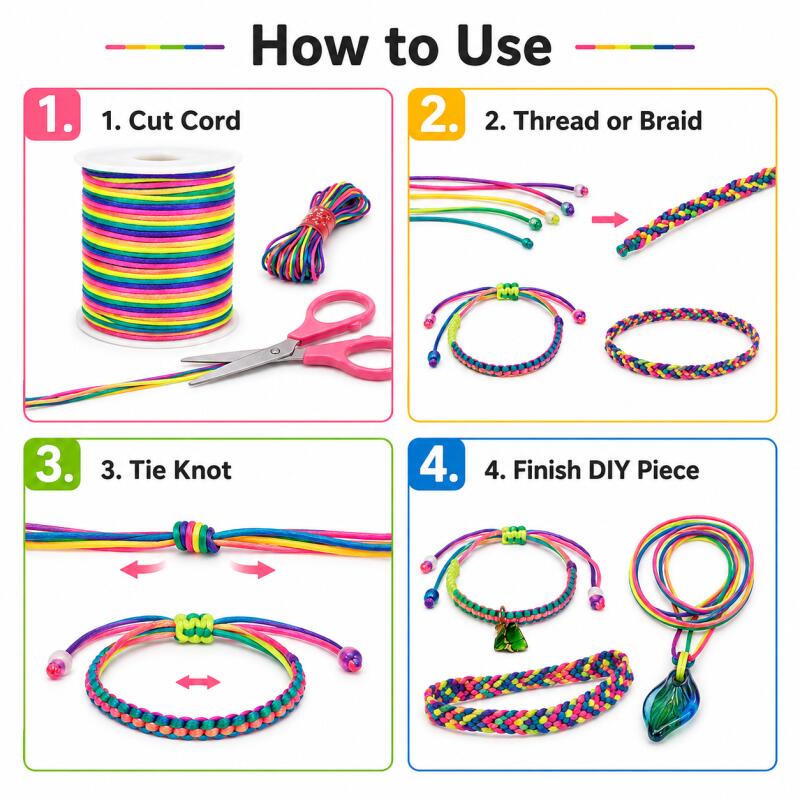 1.5~2.5MM 20/100m  colorful gr - Jewelry Making Using Beads ulasan dan harga