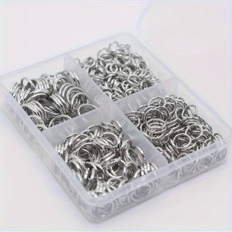 500Pcs Mixed Open Jump Rings S - Jump Ring Assorted ulasan dan harga