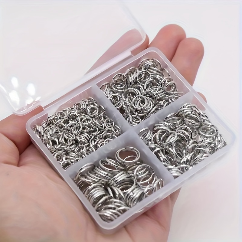 500Pcs Mixed Open Jump Rings S - Jump Ring Assorted ulasan dan harga