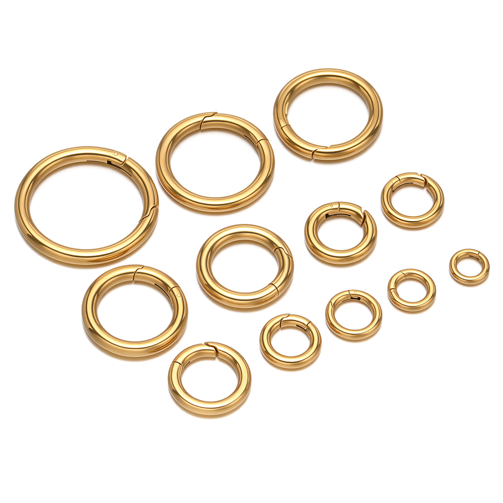 2Pcs/Lot Round Spring Clasps S - Jewelry Making Parts ulasan dan harga