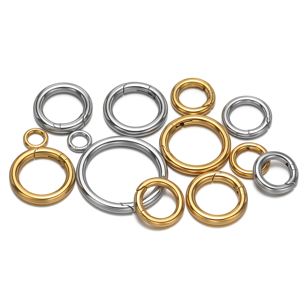 2Pcs/Lot Round Spring Clasps S - Jewelry Making Parts ulasan dan harga