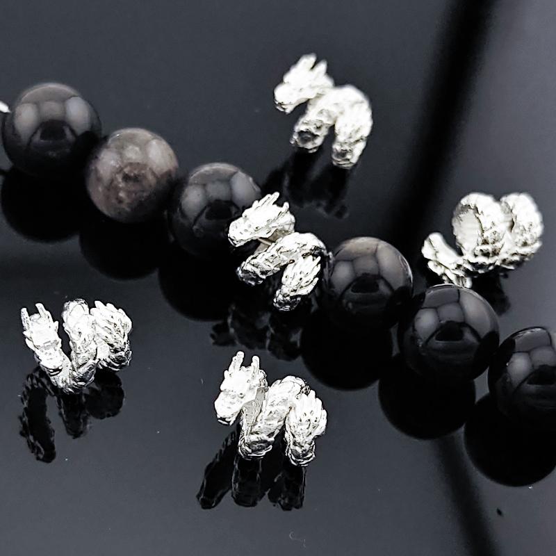 10Pcs Easy to Use Alloy Dragon - Jewelry Making Using Beads ulasan dan harga