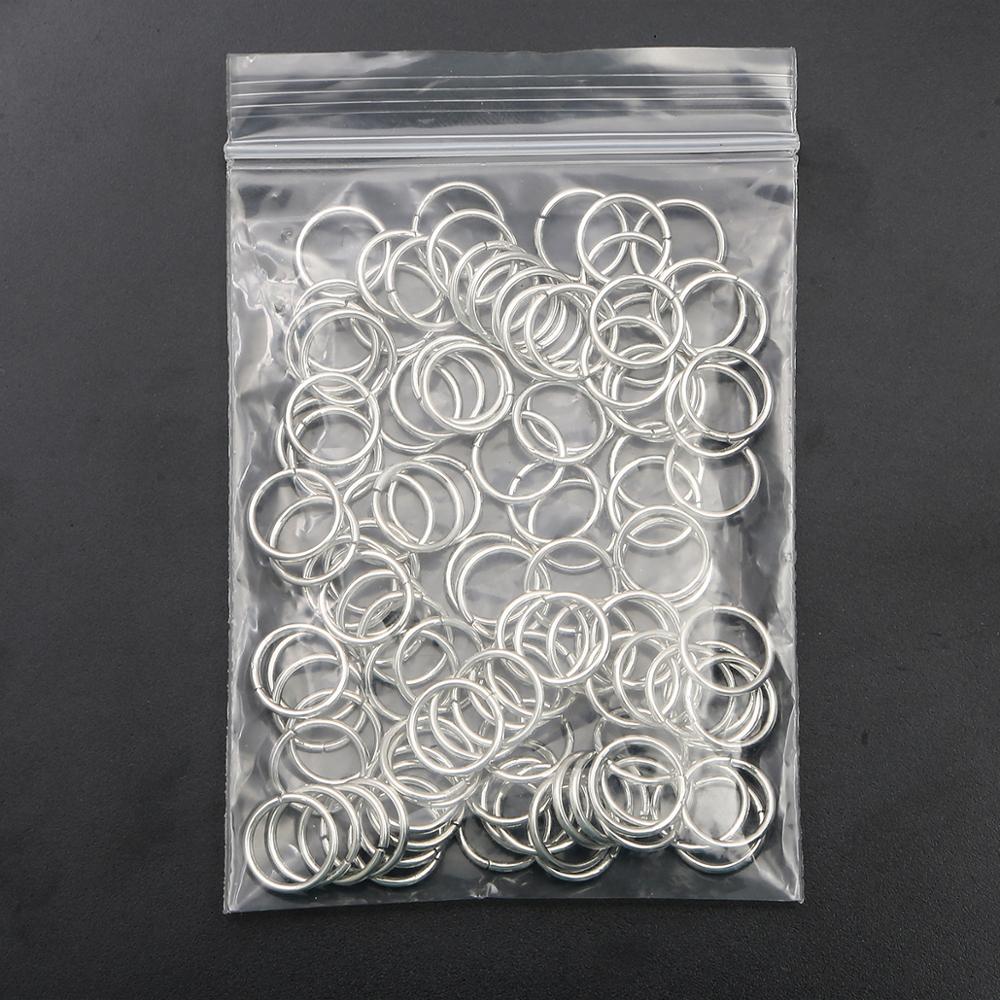 50-500Pcs 3-18mm Loop Key Spli - Jump Ring Assorted ulasan dan harga