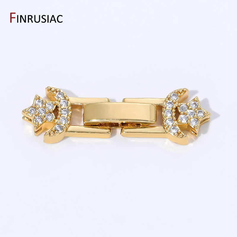 18K Gold Plated Brass Pearl Cl - Jewelry Making With Beads ulasan dan harga