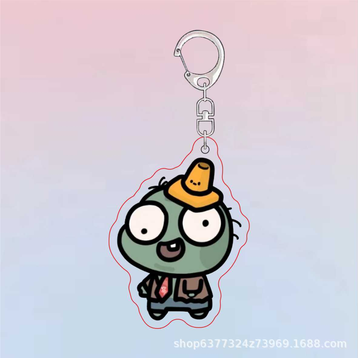 Plants Vs Zombies Acrylic Cute - Jewelry Making Resin ulasan dan harga