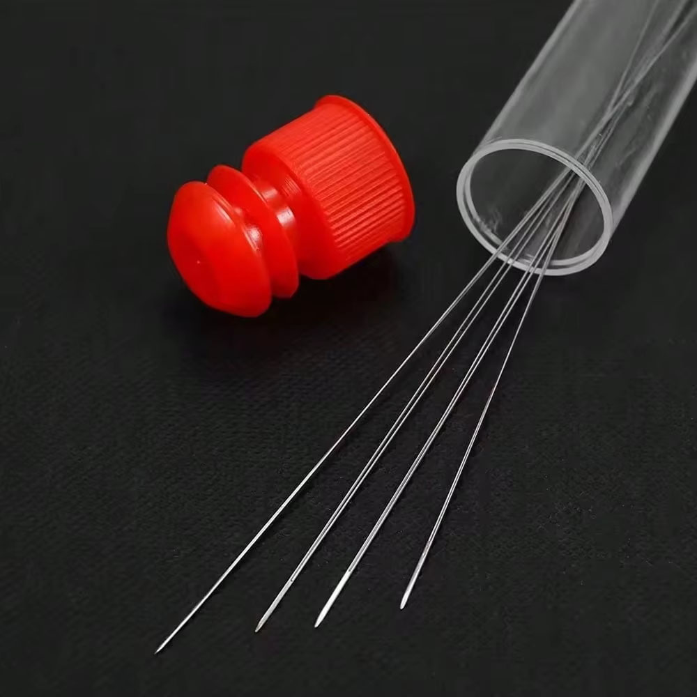 10/100pcs Beaded Needles with  - Jewelry Making Using Beads ulasan dan harga