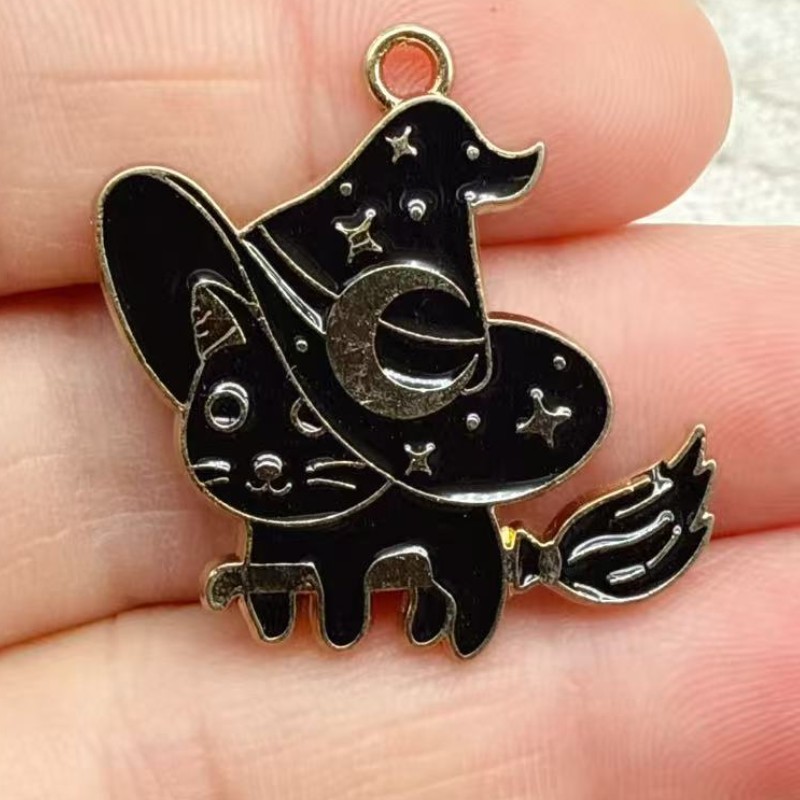 10pcs Original Alloy Enamel Bl - Jewelry Making Jewelry ulasan dan harga
