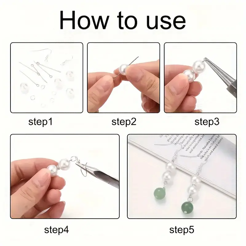 100Pcs/Lot Stainless Steel Eye - Jewelry Making Basics ulasan dan harga