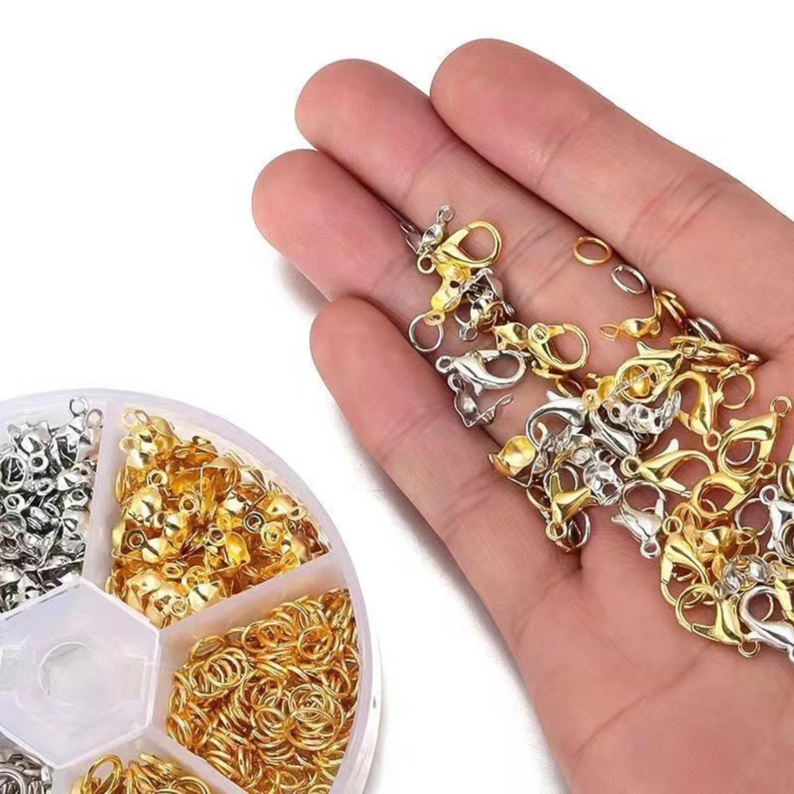 450x Assorted Lobster Claw Cla - Jump Ring Assorted ulasan dan harga