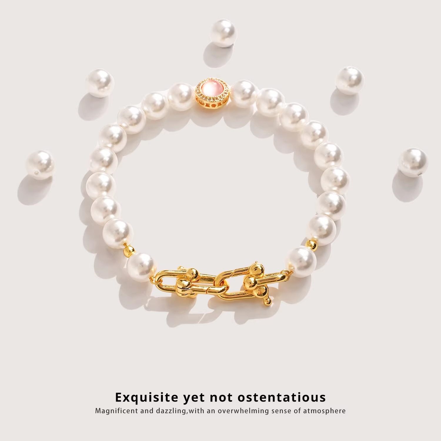 18K Gold Plated Press Clasp, D - Jewelry Making With Beads ulasan dan harga
