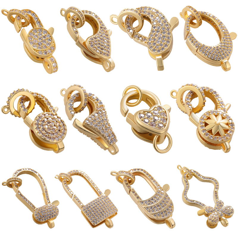 Juya 18K Real Gold Plated Acce - Jewelry Making Metal Supplies ulasan dan harga