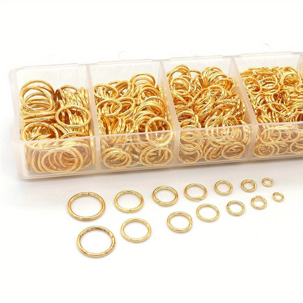 2300Pcs 7 Sizes Jump Rings Cra - Jump Ring Assorted ulasan dan harga