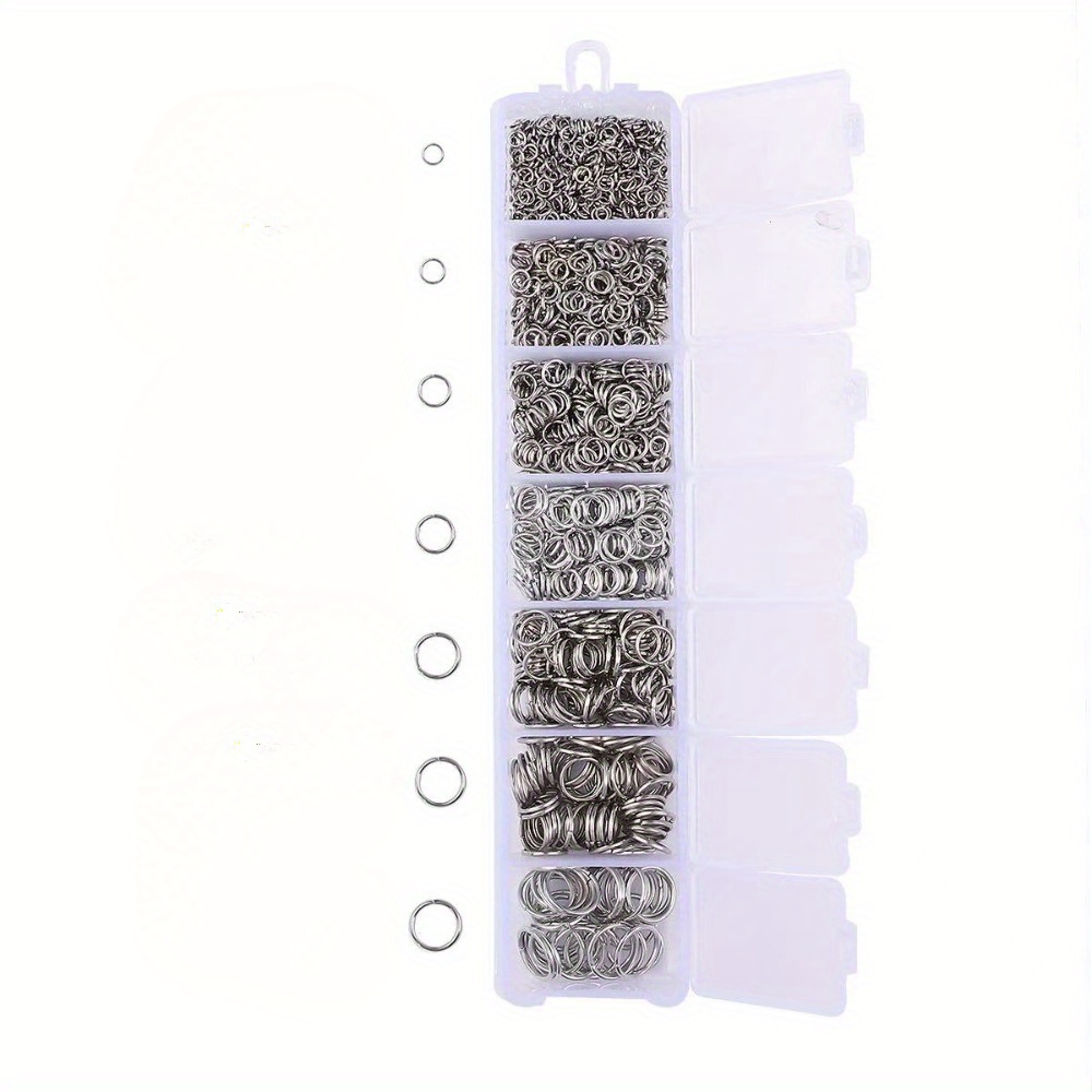 2300Pcs 7 Sizes Jump Rings Cra - Jump Ring Assorted ulasan dan harga