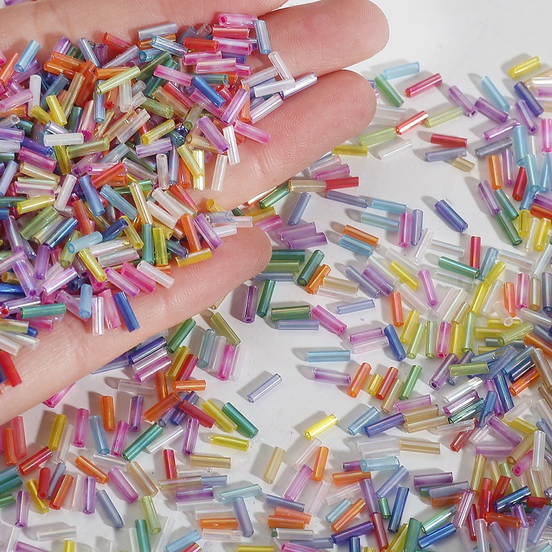 2x7mm 600pcs/lot Rice Shaped C - Seed Bead Tube ulasan dan harga
