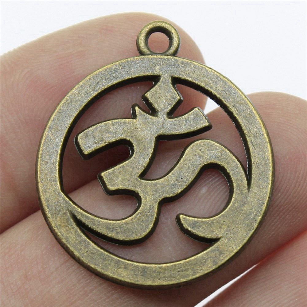 Om Yoga Meditation Symbol Char - Jewelry Making The Well ulasan dan harga