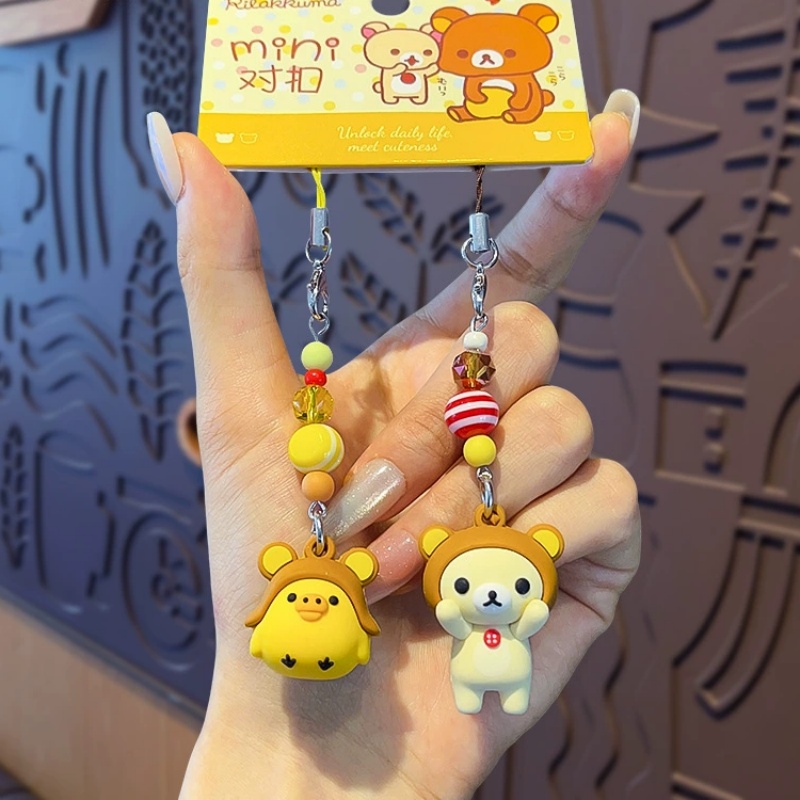 Cute Rilakkuma Korilakkuma Key - Jewelry Making With Beads ulasan dan harga