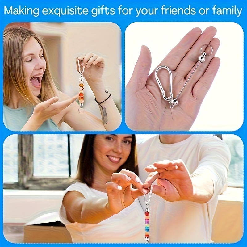 10pcs Multi-Purpose Key Rings  - Jewelry Making Using Beads ulasan dan harga