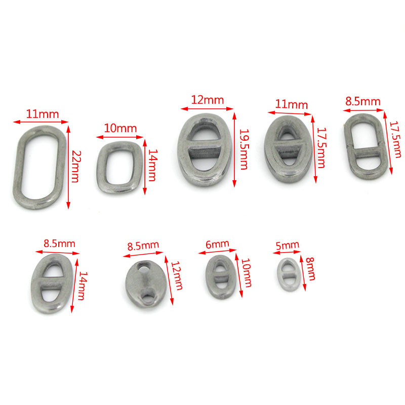 10Pcs Stainless Steel Double H - Jewelry Making Metal Supplies ulasan dan harga