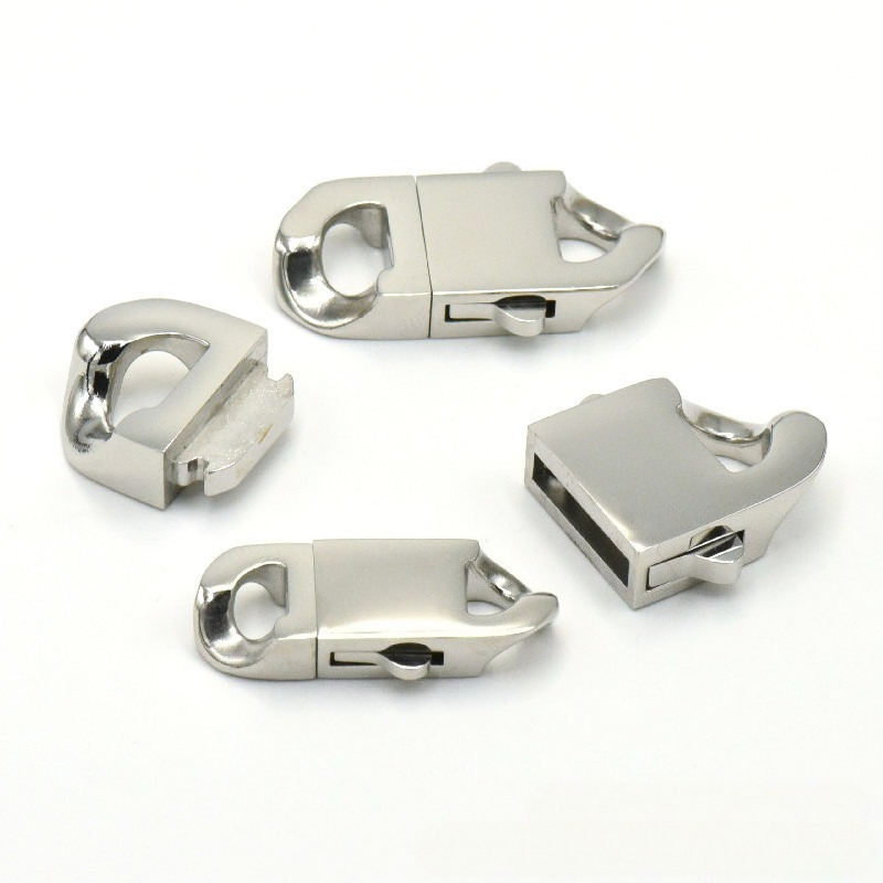 Stainless Steel Spring Clasp L - Jewelry Making Metal Supplies ulasan dan harga