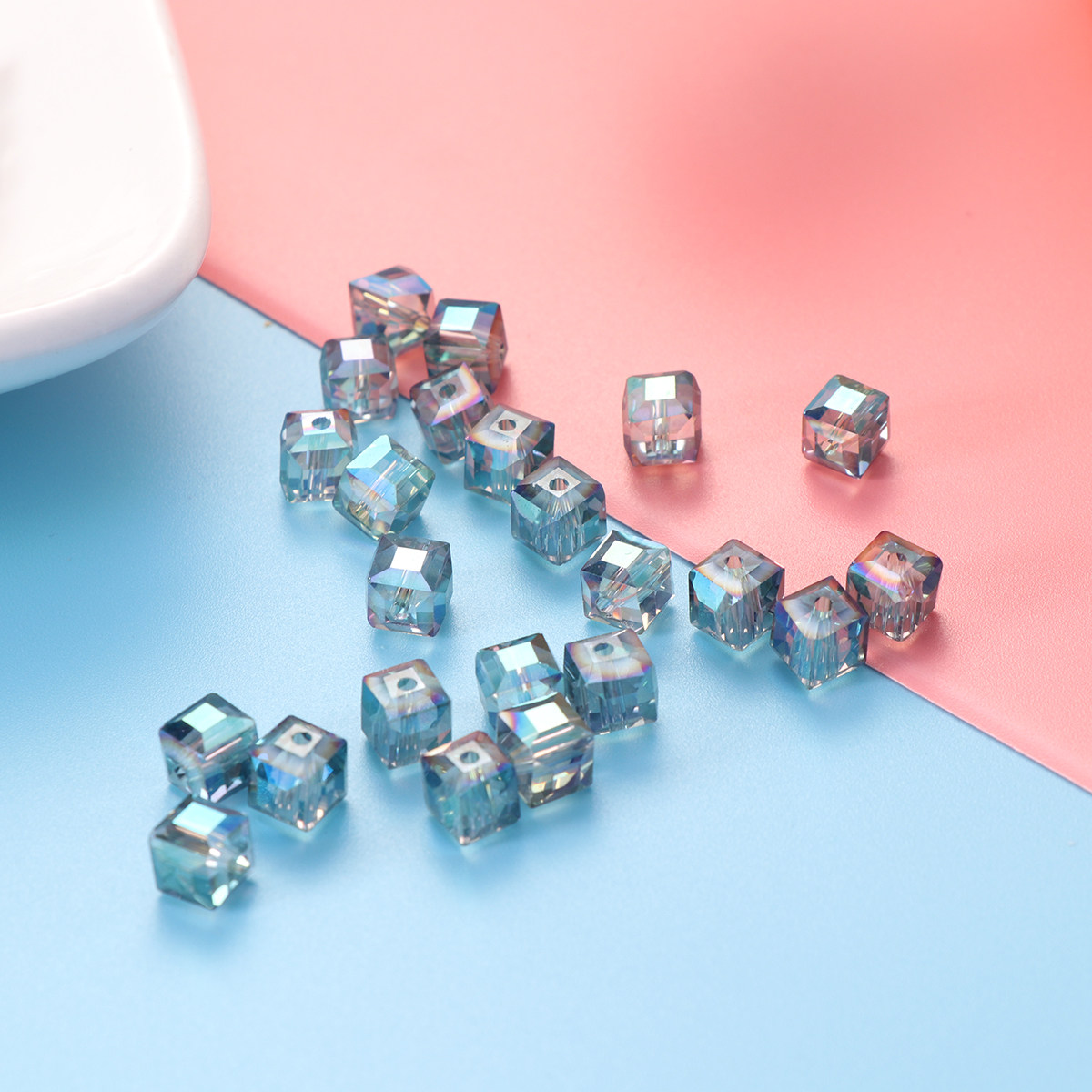 50Pcs Crystal Bead Pack 6Mm We - Jewelry Making The Well ulasan dan harga