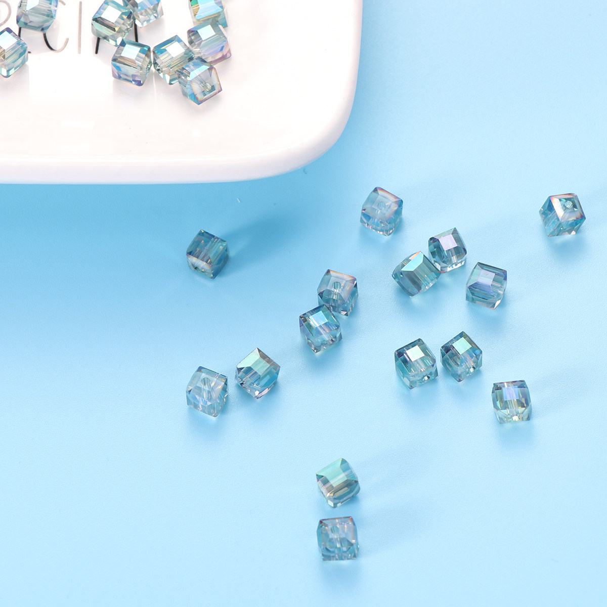 50Pcs Crystal Bead Pack 6Mm We - Jewelry Making The Well ulasan dan harga