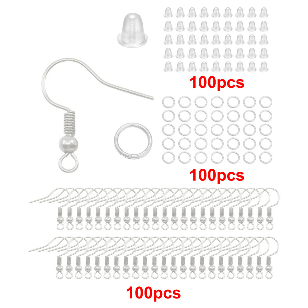 300pcs Hypoallergenic Earring  - Jump Ring Assorted ulasan dan harga