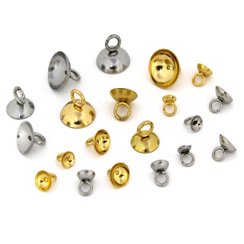 20Pcs 4/5/6/8/10mm Stainless S - Jewelry Making With Beads ulasan dan harga