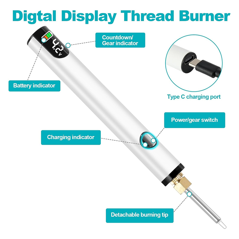 DHDL Rechargeable Thread Burne - Jewelry Making Zapper ulasan dan harga