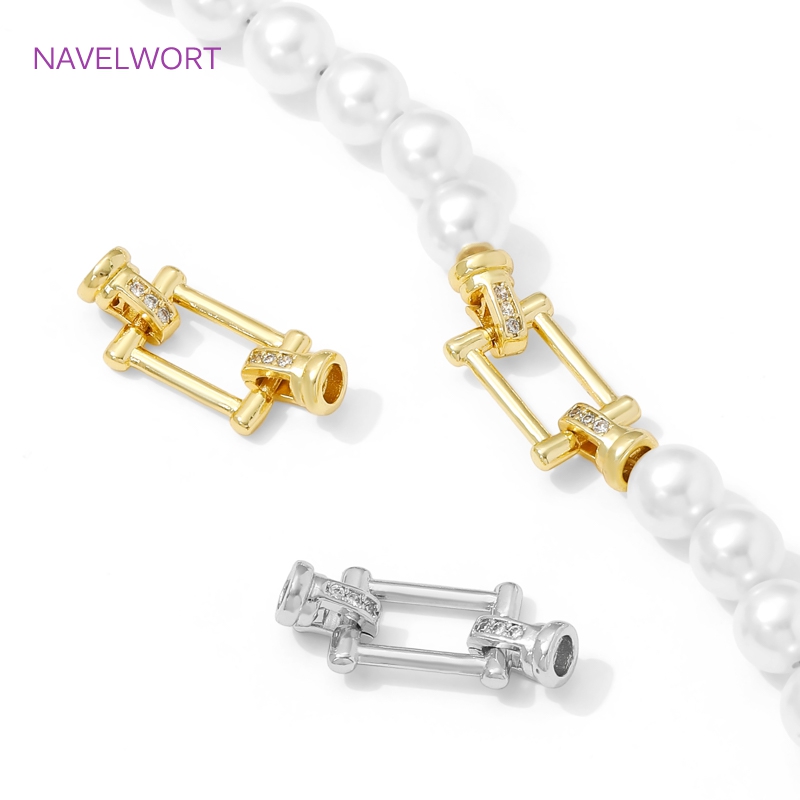 1/2Pcs 14K Gold Plated Pearl C - Jewelry Making Metal Supplies ulasan dan harga