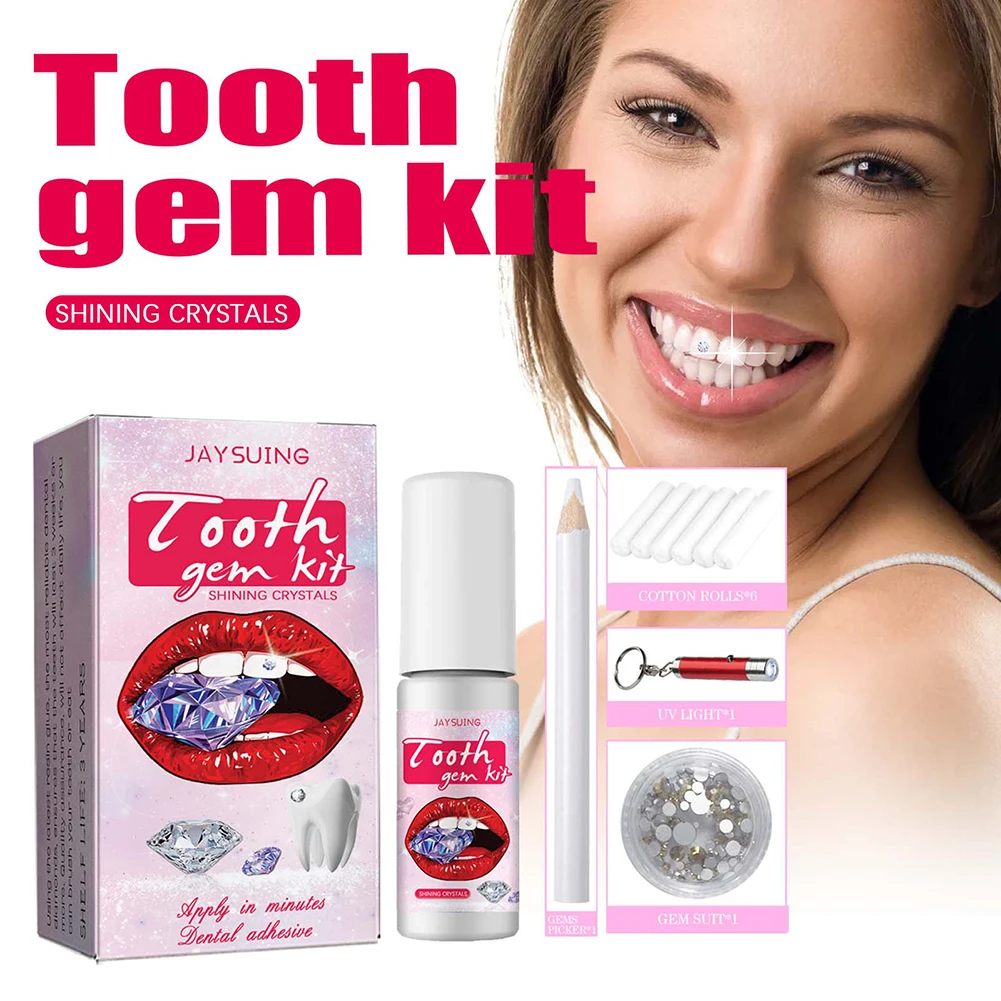 DIY Tooth Gems Kit with Crysta - Jewelry Making Kit Professional ulasan dan harga