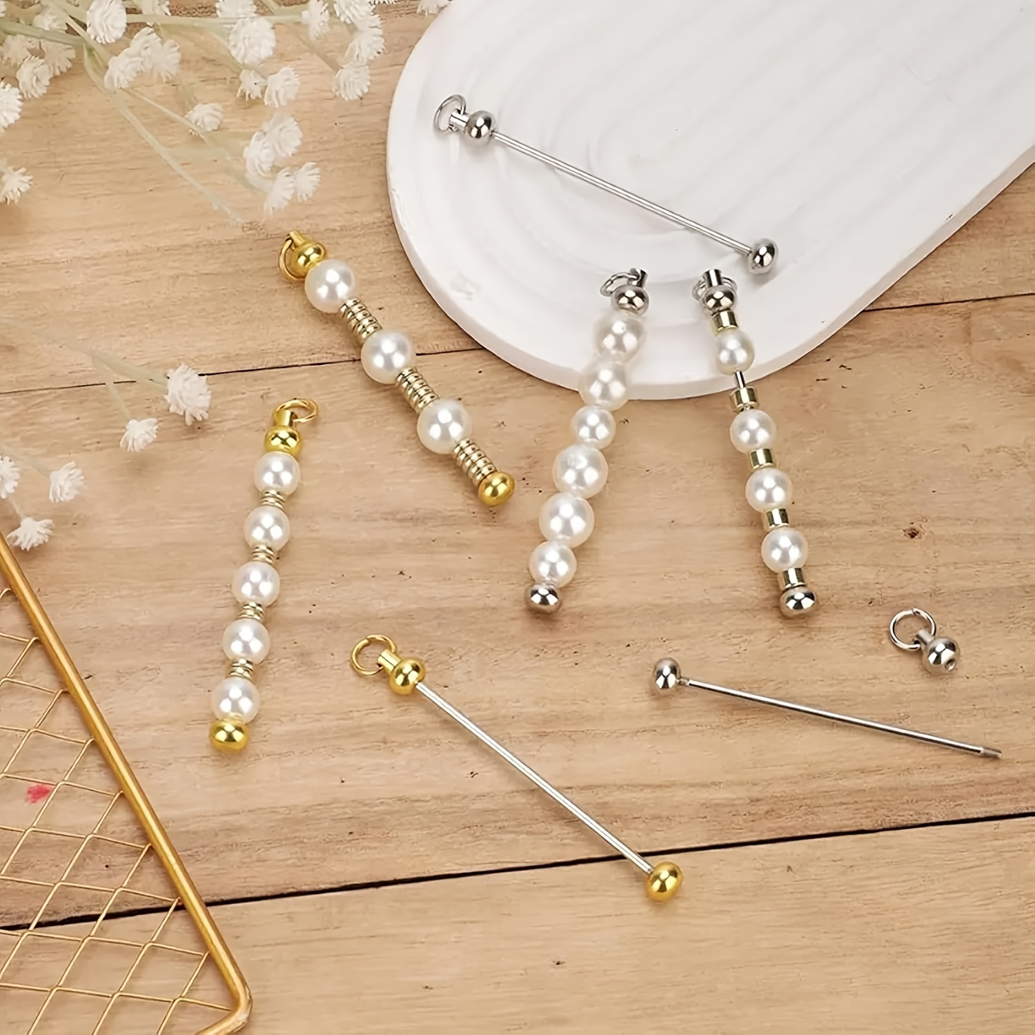 Perfect 25pcs Detachable Blank - Jewelry Making Using Beads ulasan dan harga